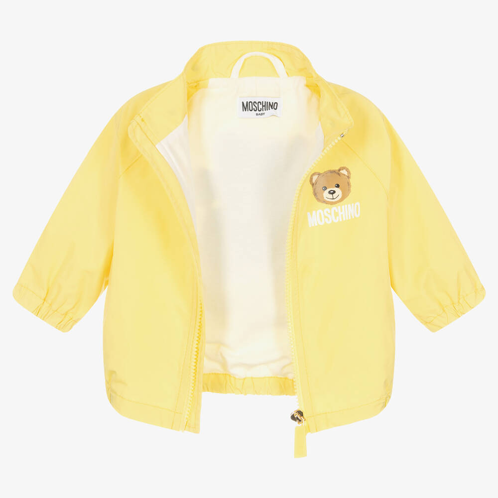 Yellow teddy bear jacket on sale