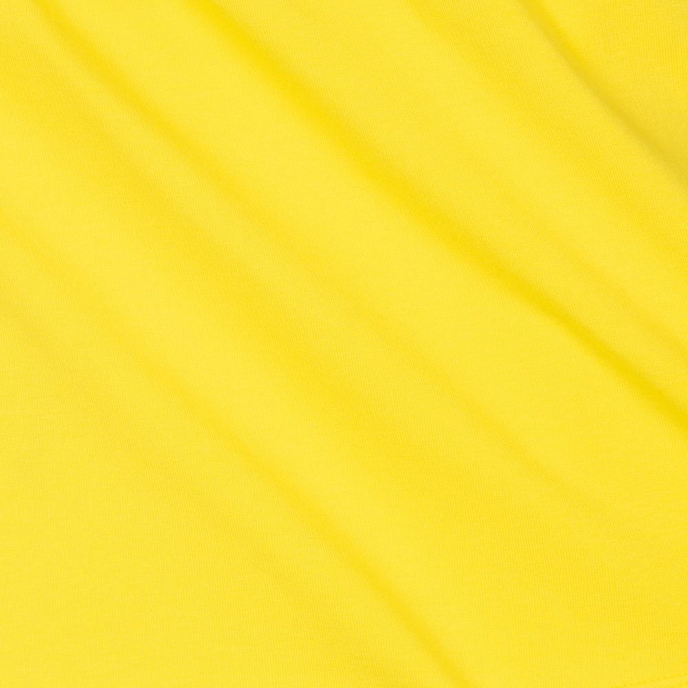 موسكينو Kid-Teen-طقم تنورة قطن جيرسي لون أصفر وأبيض | Childrensalon Outlet