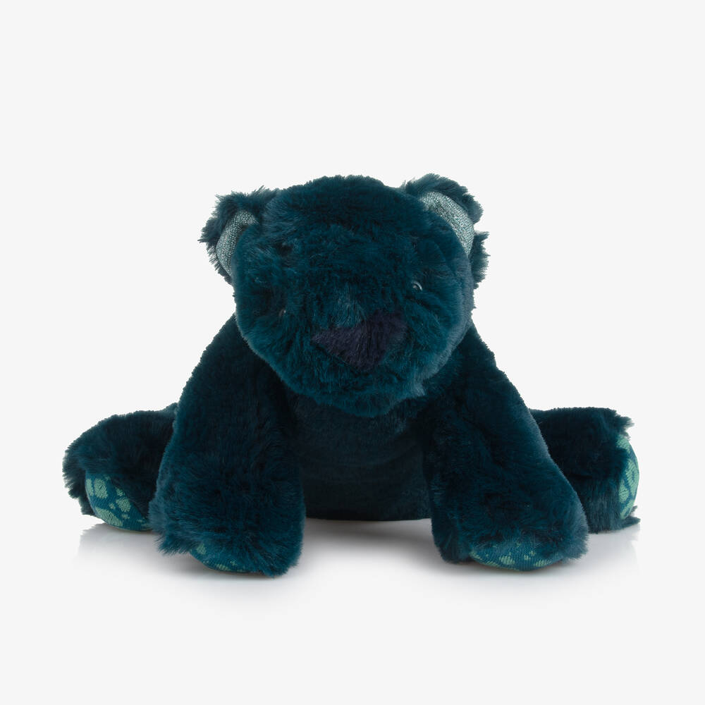 Moulin Roty-Blue Small Panther Soft Toy (26cm) | Childrensalon Outlet