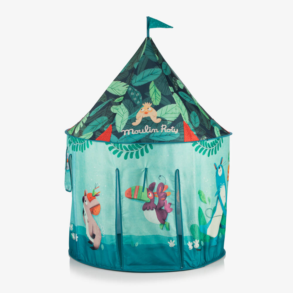 Moulin Roty-Boys Enchanted Blue Adventure Tent | Childrensalon Outlet
