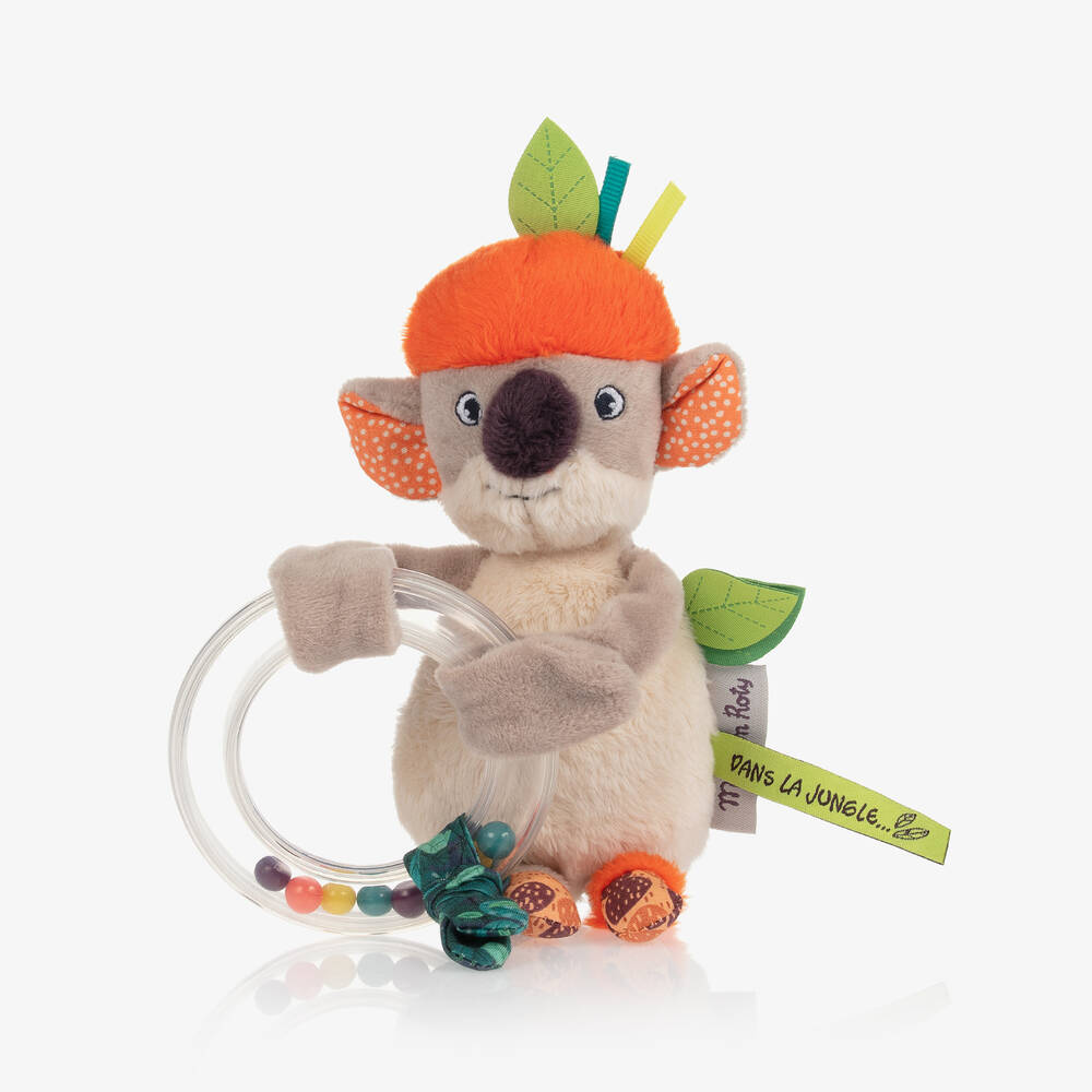 Moulin Roty - Koala Ring Rattle Toy (20cm) | Childrensalon