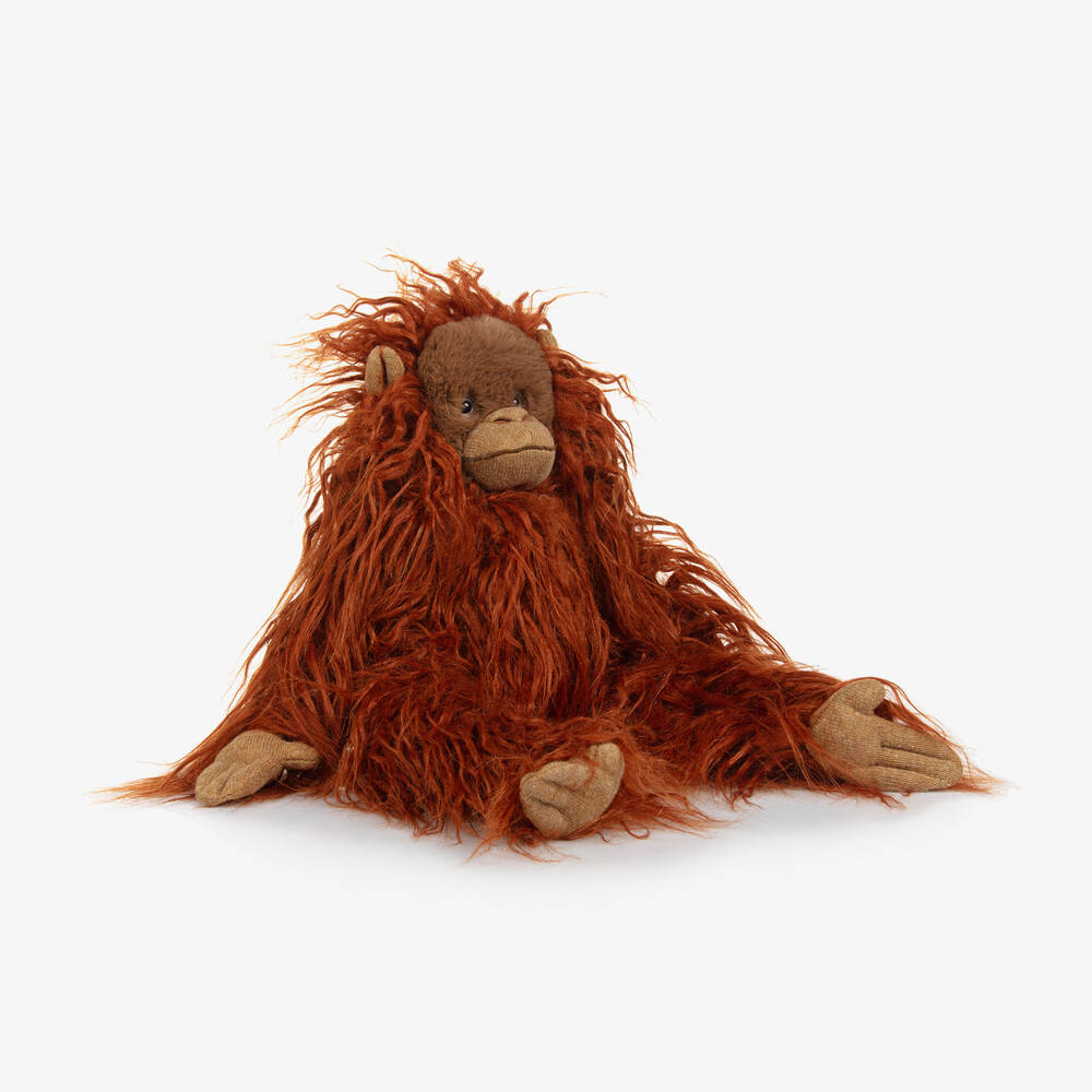 Moulin Roty-Orange Orangutan Soft Toy (40cm) | Childrensalon Outlet