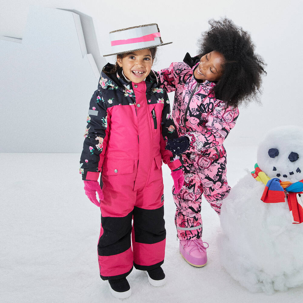MSGM-Black & White Logo Snow Boots | Childrensalon Outlet