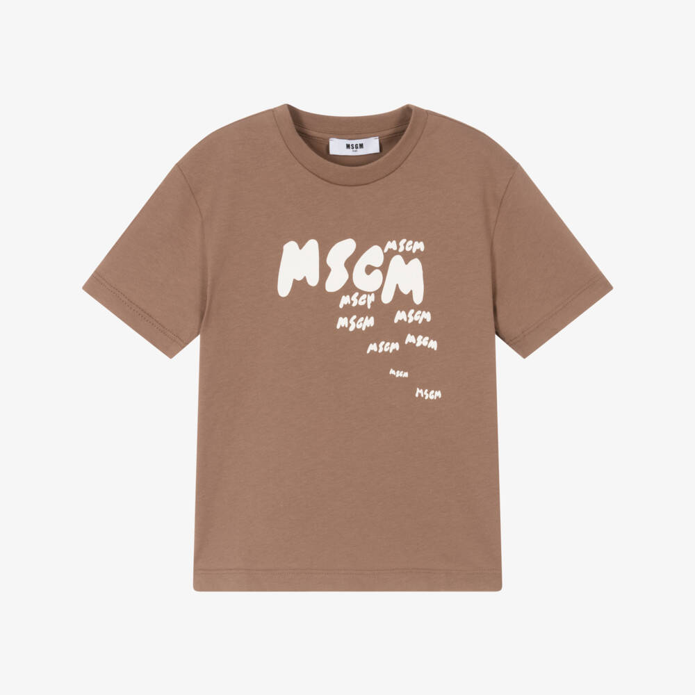 MSGM-تيشيرت بيج أيقوني برسومات للأولاد | Childrensalon Outlet
