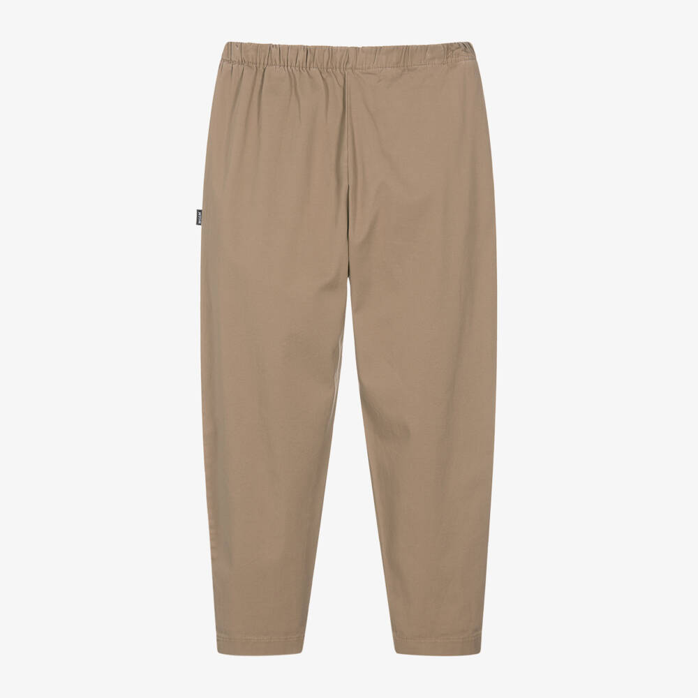 MSGM-Boys Casual Beige Trousers | Childrensalon Outlet