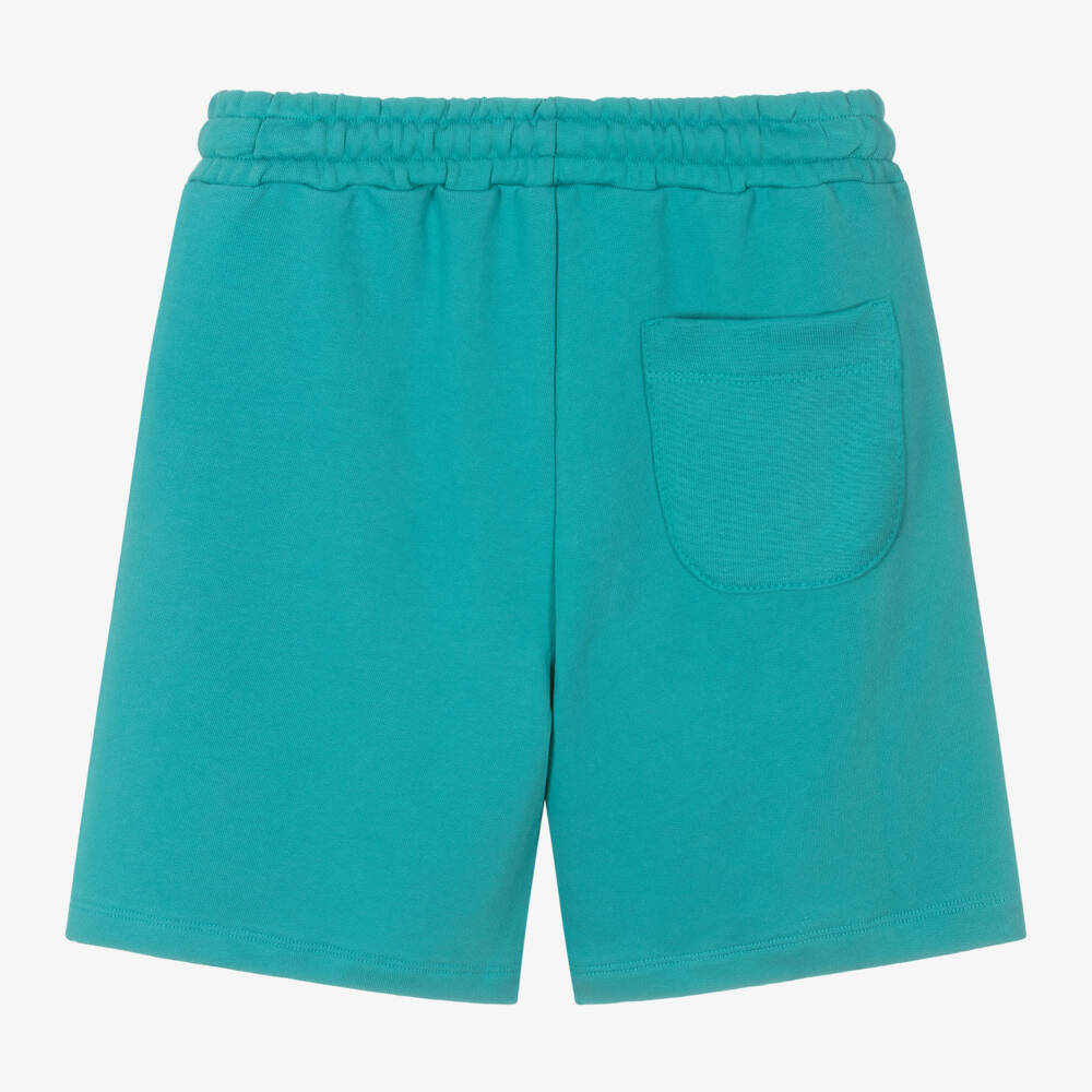 MSGM-شورتات قطنية مريحة باللون الفيروزي للأولاد | Childrensalon Outlet