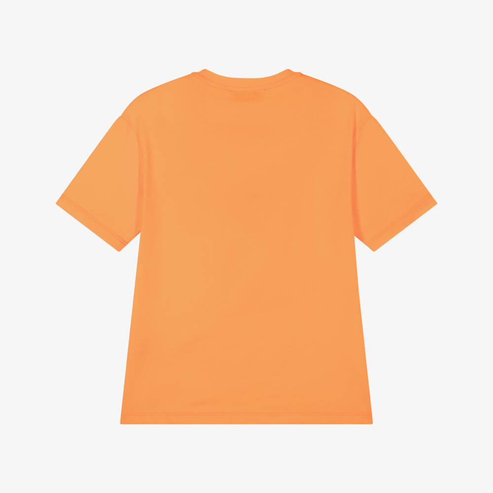 MSGM-Яркая хлопковая футболка с логотипом на груди для мальчиков | Childrensalon Outlet