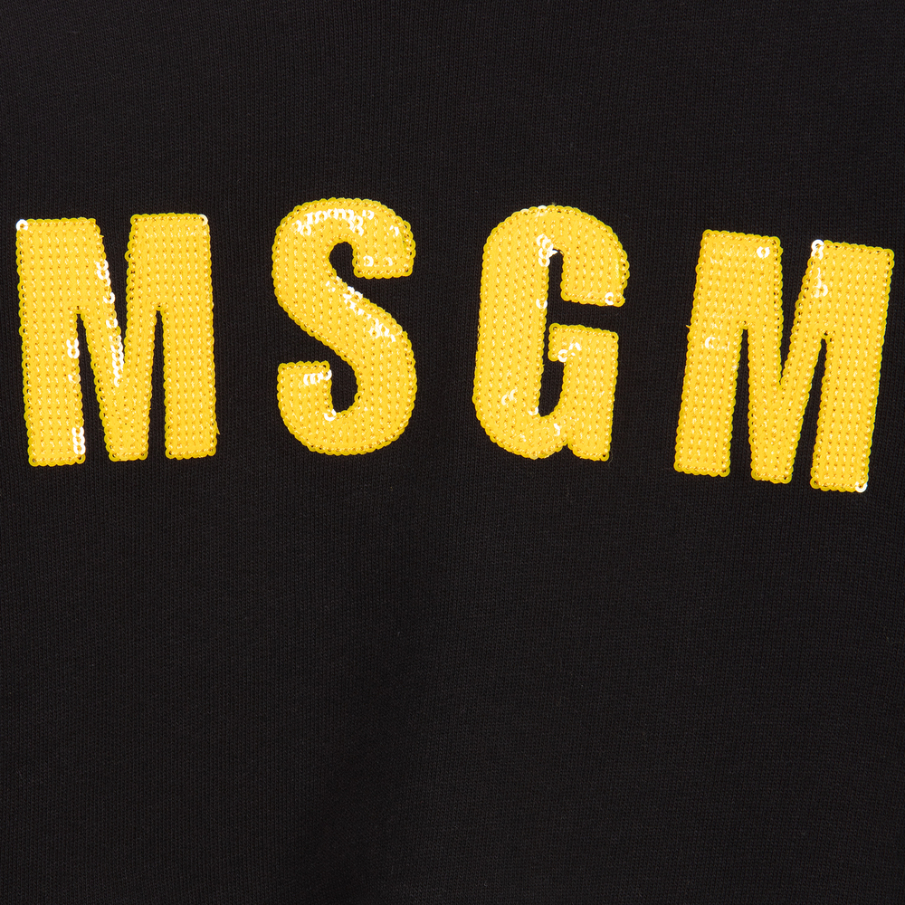 Msgm logo sweatshirt on sale