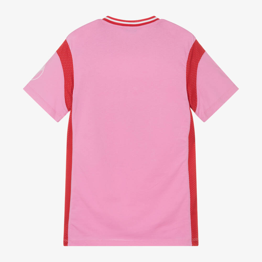 MSGM-Girls 77 Emblem Cotton Jersey Dress | Childrensalon Outlet