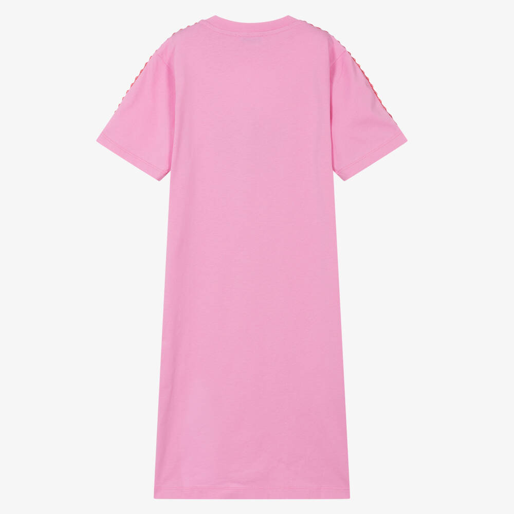MSGM-Хлопковое платье-футболка длиной до щиколотки для девочек | Childrensalon Outlet