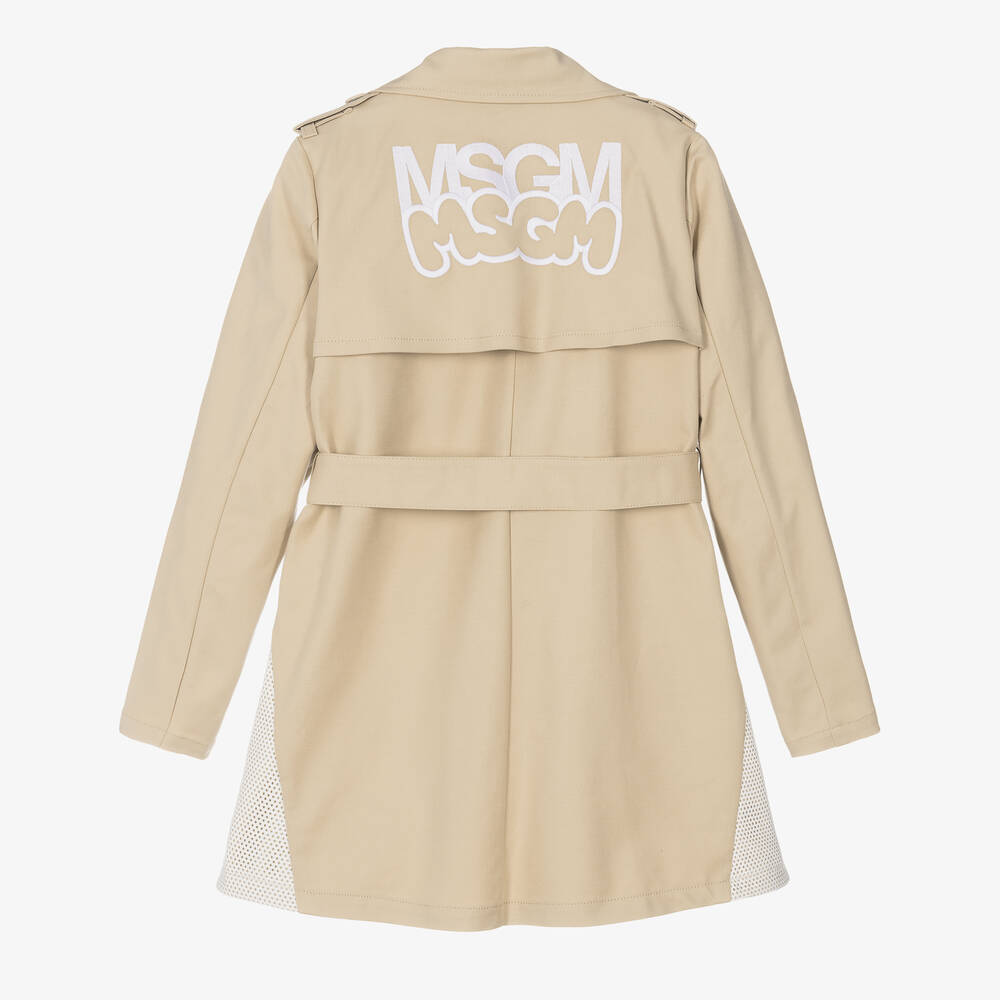 Msgm trench coat discount