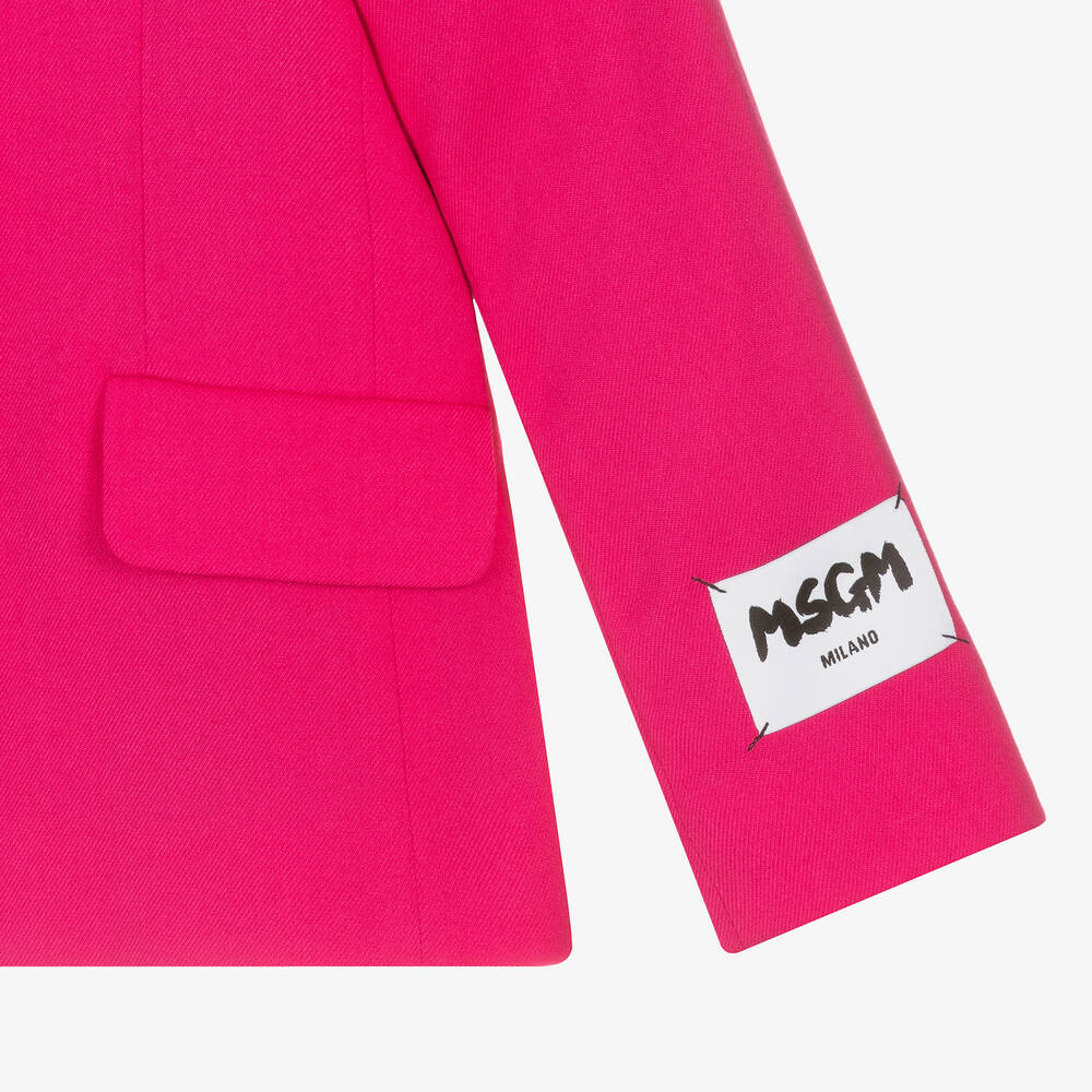Msgm deals pink blazer