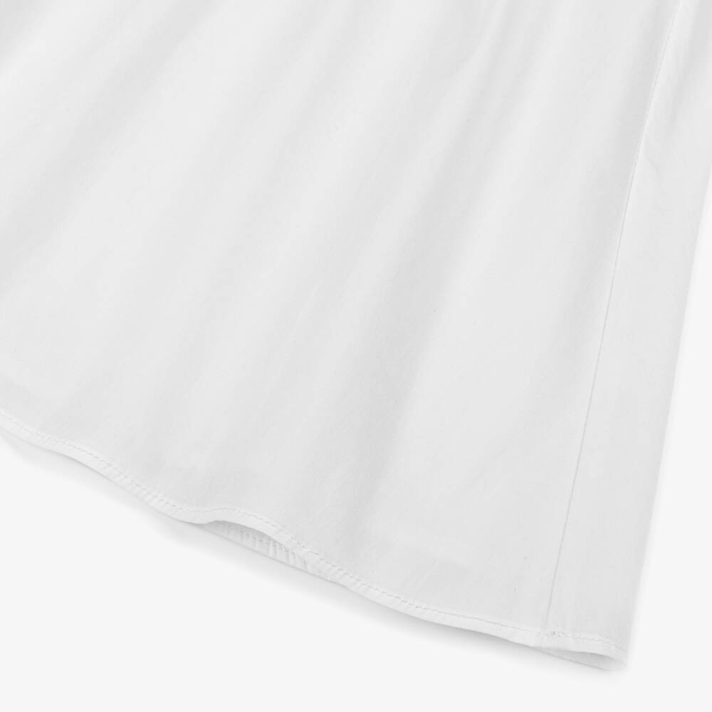 MSGM-فستان بوبلين بأكمام طويلة للبنات | Childrensalon Outlet