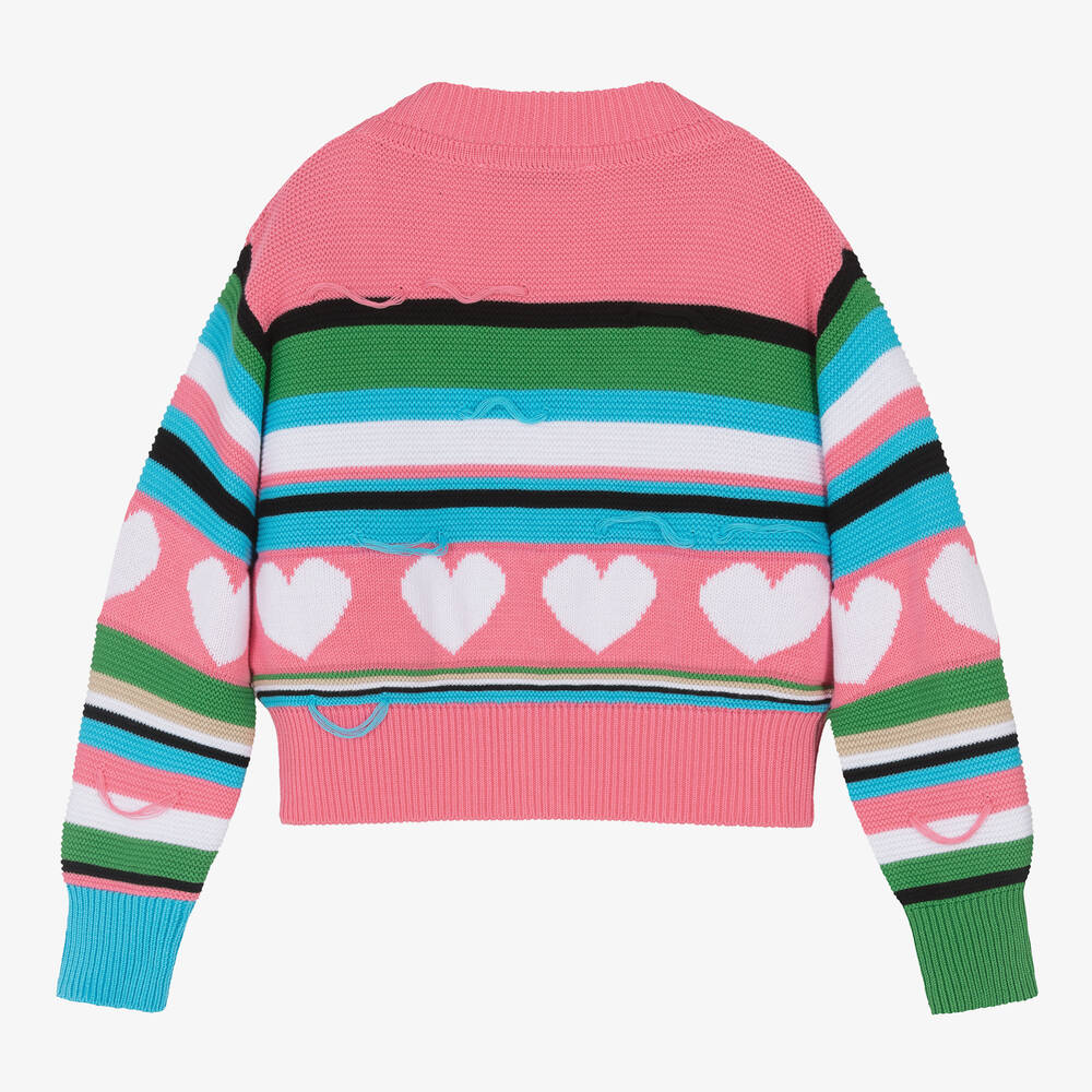 Msgm top pink sweater