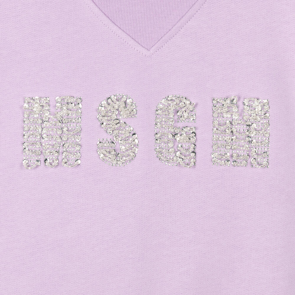 MSGM ロコ刺繍シッフスウェットシャツ 3840MM83257267 25 MSGM Official Store - MSGM Official