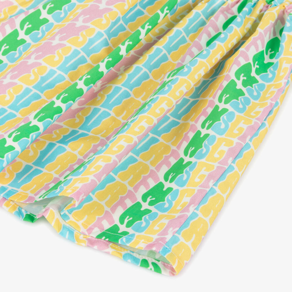 MSGM-Платье из хлопка с радужным принтом для девочек | Childrensalon Outlet