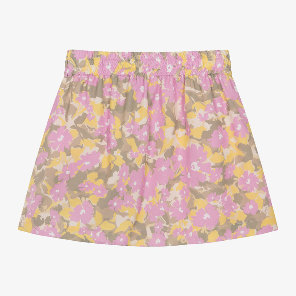 MSGM-تنورة زهرية ومشرقة للبنات | Childrensalon Outlet