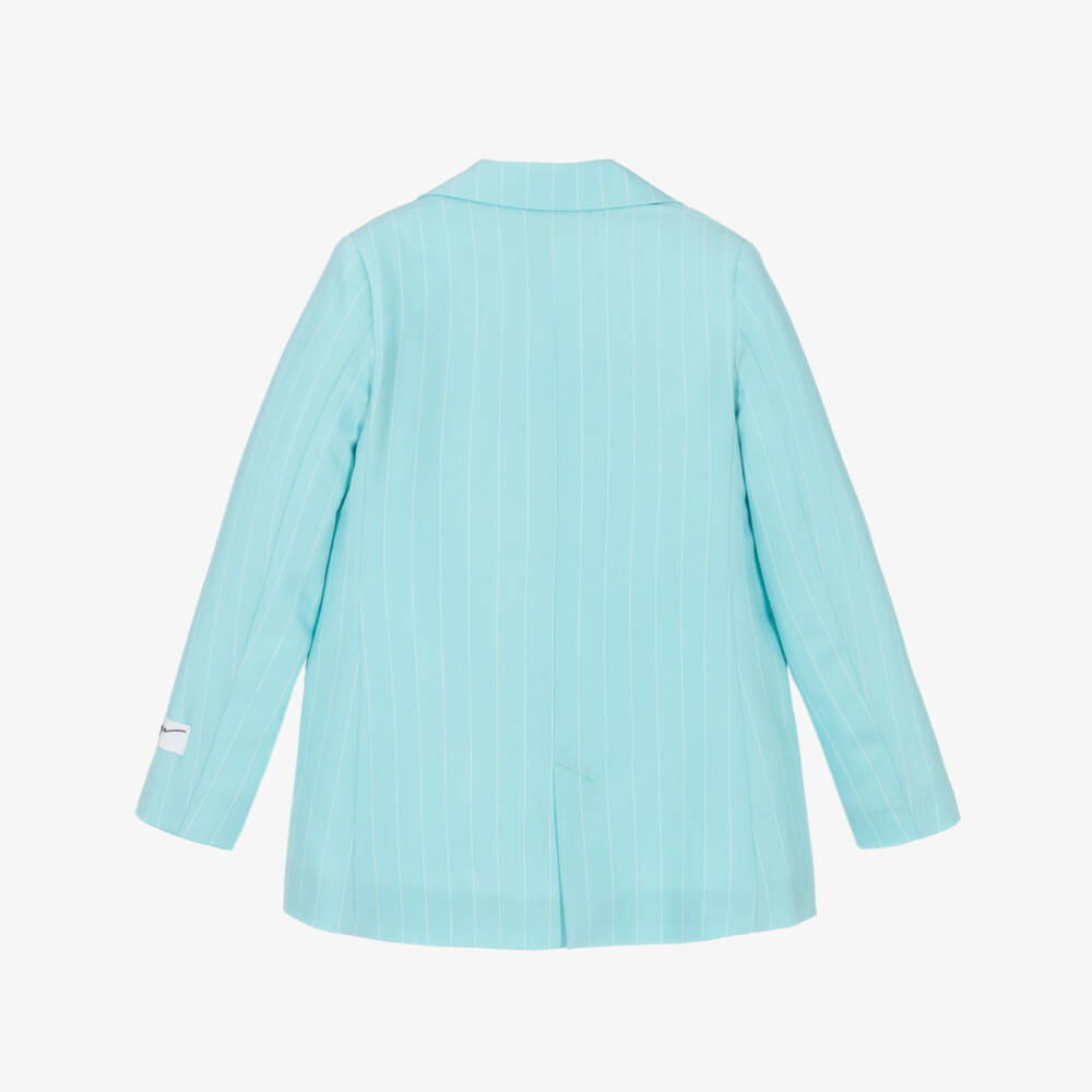 MSGM-Little Ladies Nautical Stripe Jacket | Childrensalon Outlet