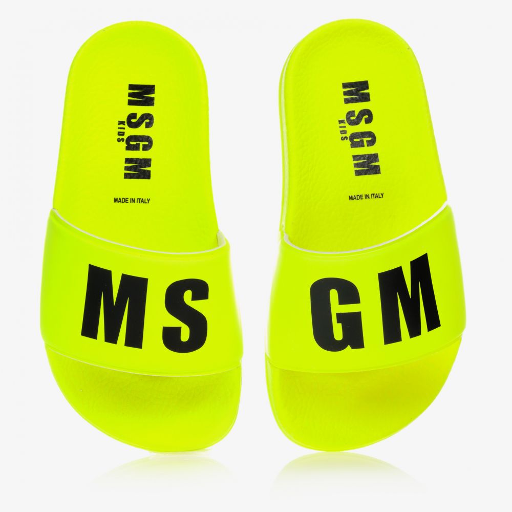 Bright yellow sliders online