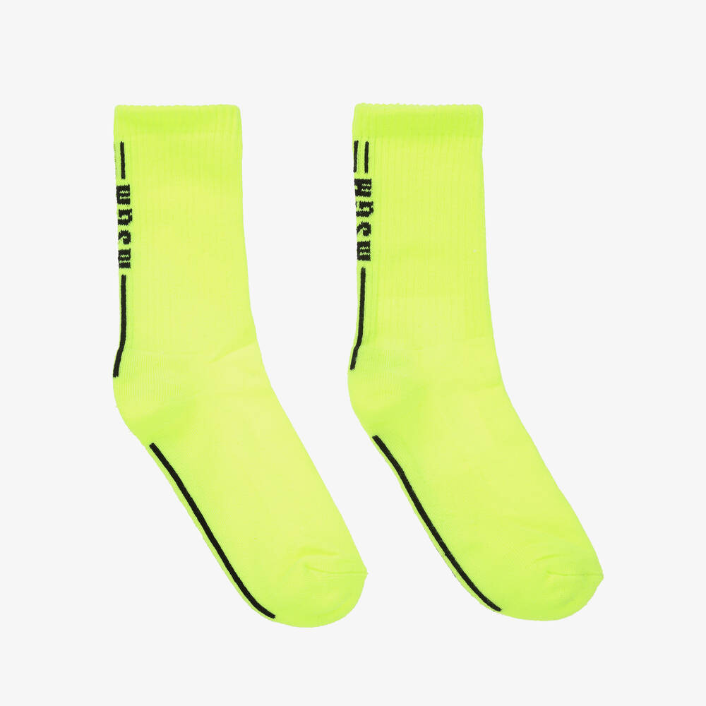 MSGM - Neongelbe Socken | Childrensalon