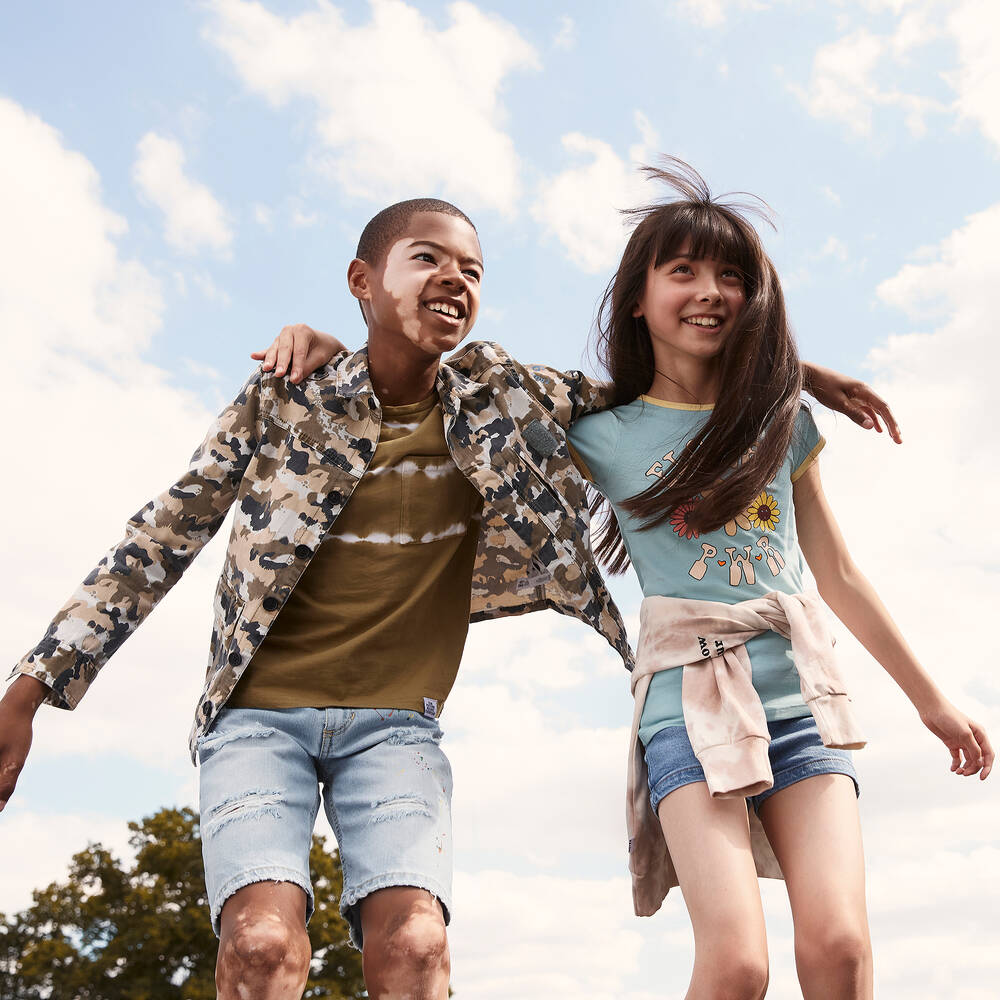 Girls denim hot sale bermuda shorts
