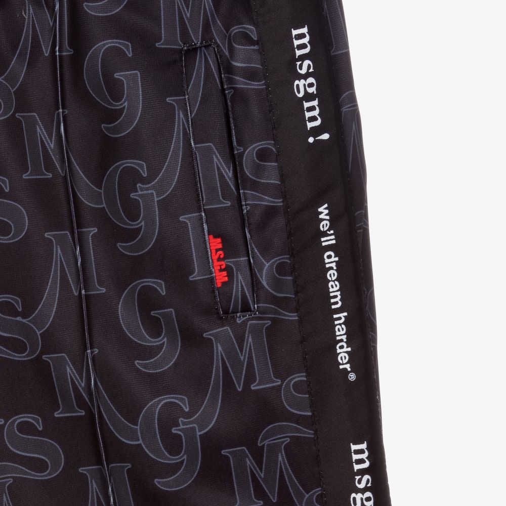 MSGM-جوغرز تينز ولادي لون أسود | Childrensalon Outlet