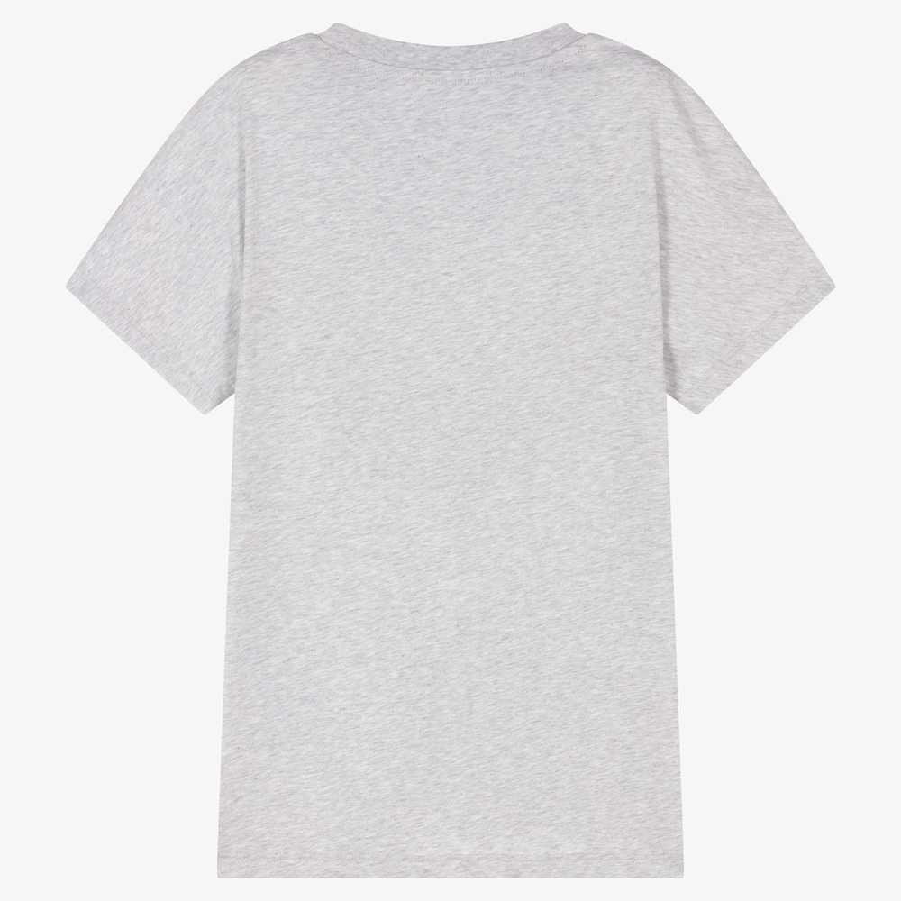 MSGM-Серая футболка для мальчиков-подростков | Childrensalon Outlet