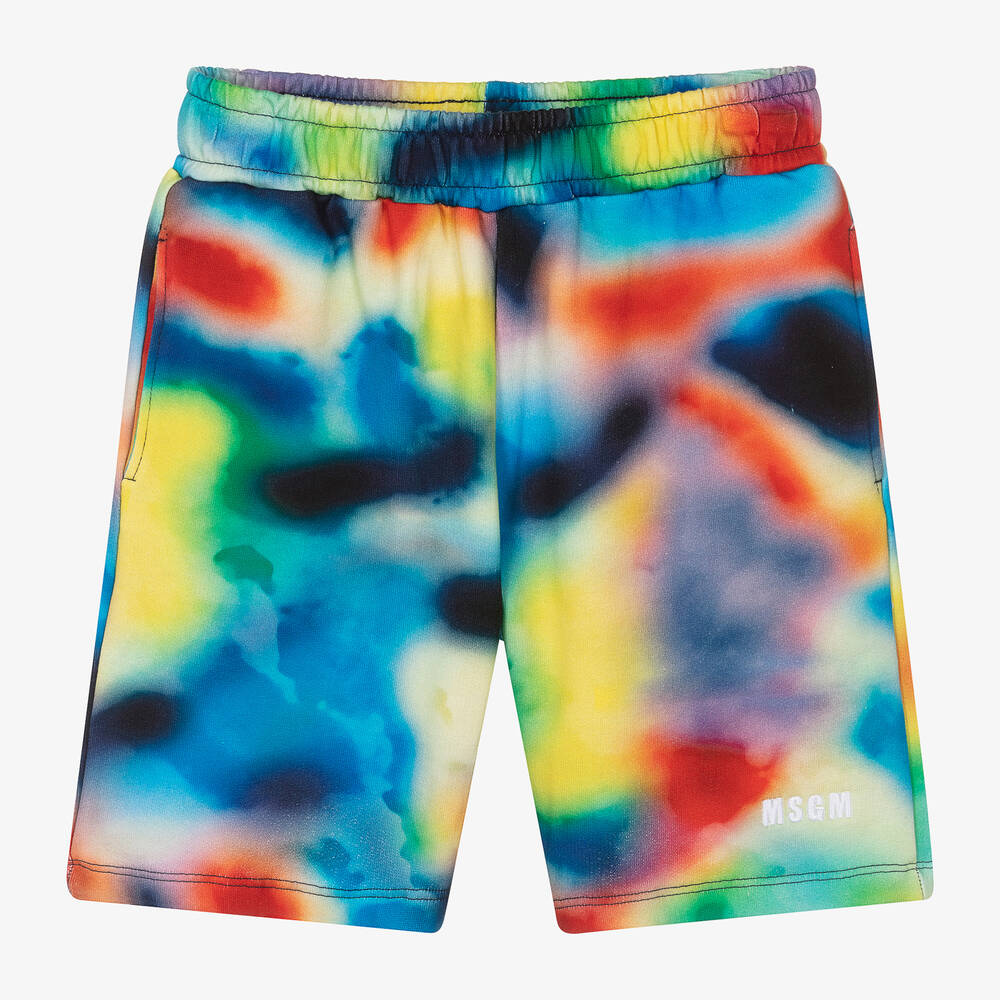 MSGM - Mehrfarbige Teen Baumwollshorts (J) | Childrensalon