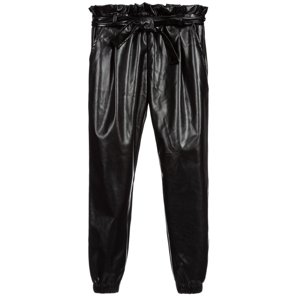 MSGM - Teen Faux Leather Trousers | Childrensalon
