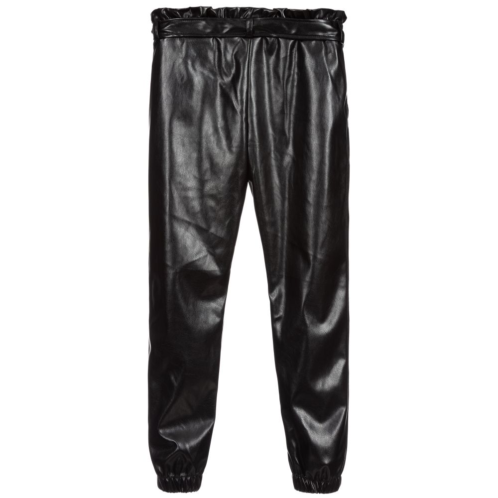 MSGM - Teen Faux Leather Trousers | Childrensalon Outlet