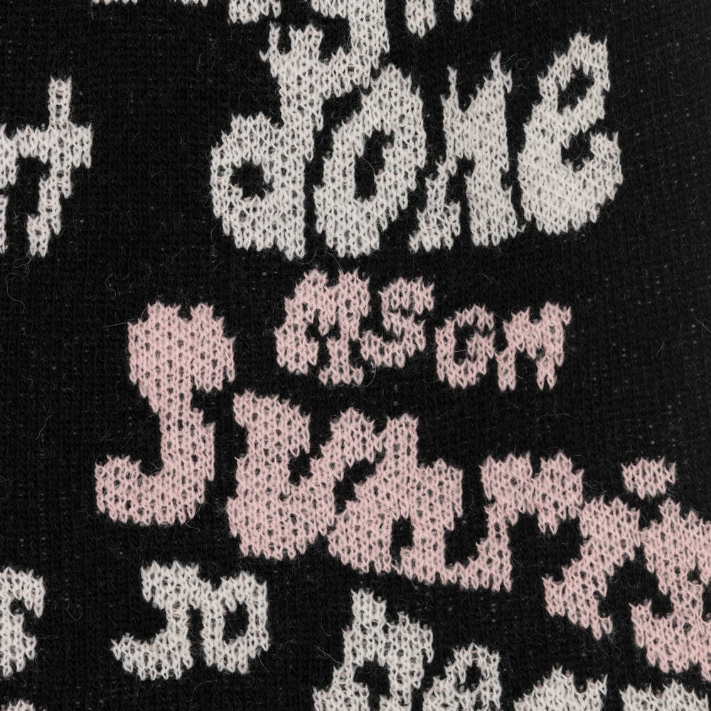 MSGM-Черная трикотажная юбка для девочек | Childrensalon Outlet