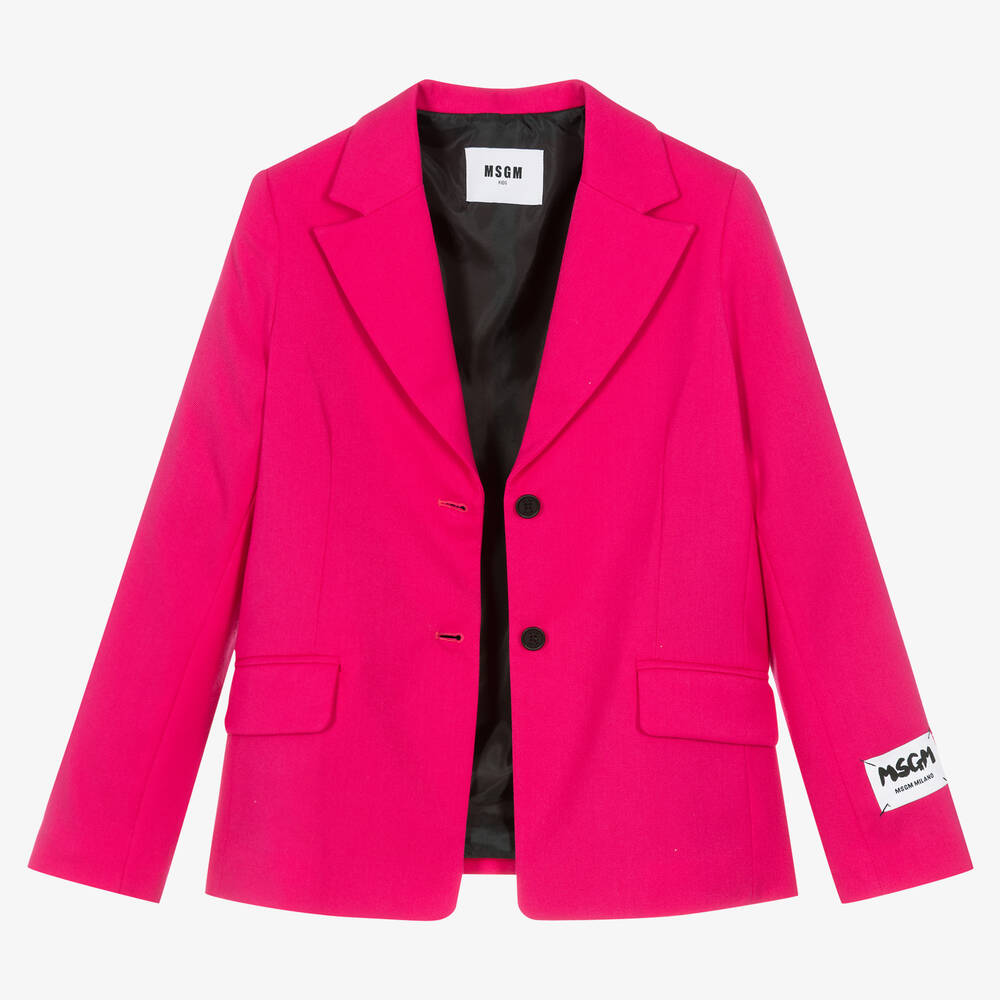 Msgm 2025 pink coat