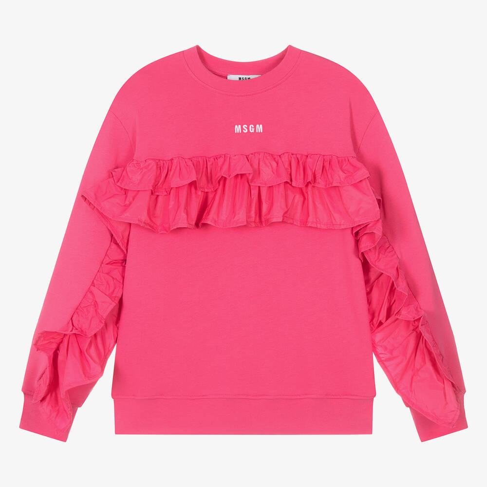 Msgm pink sweatshirt deals