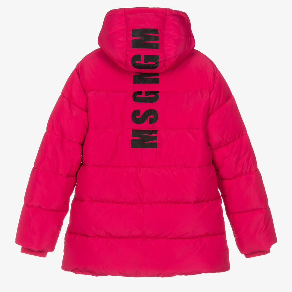Msgm 2025 pink coat
