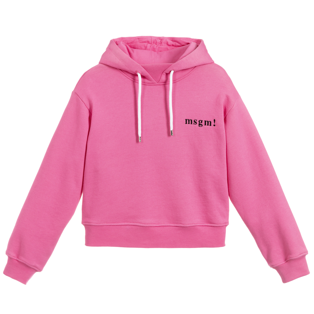 MSGM - Teen Girls Pink Sweatshirt | Childrensalon