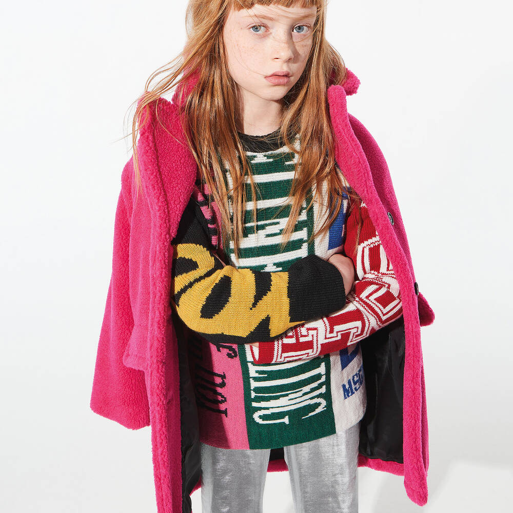 MSGM-Teen Silver Metallic Leggings | Childrensalon Outlet