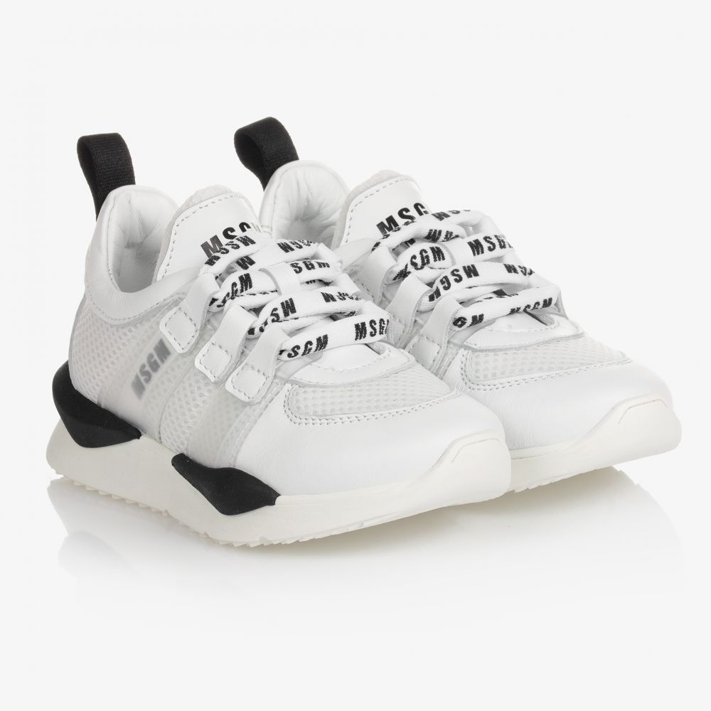 Msgm white sneakers top