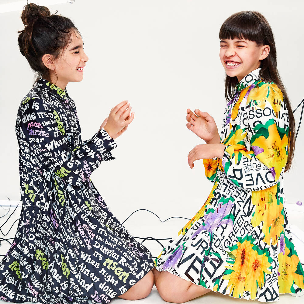 Msgm yellow dress online
