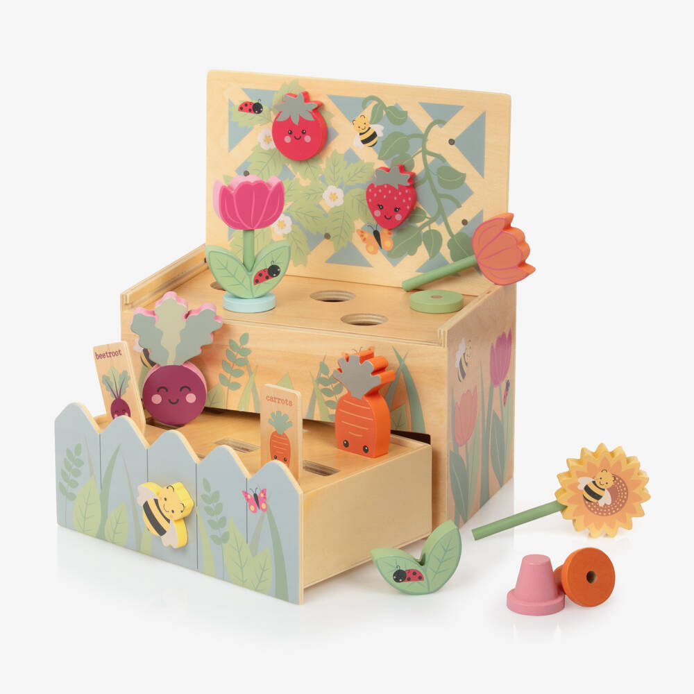 Orange Tree Toys-My First Allotment Wooden Toy (25cm) | Childrensalon Outlet