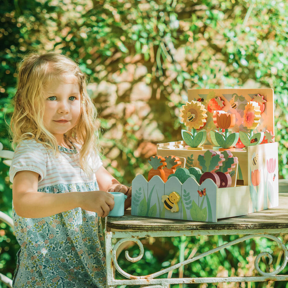 Orange Tree Toys-My First Allotment Wooden Toy (25cm) | Childrensalon Outlet