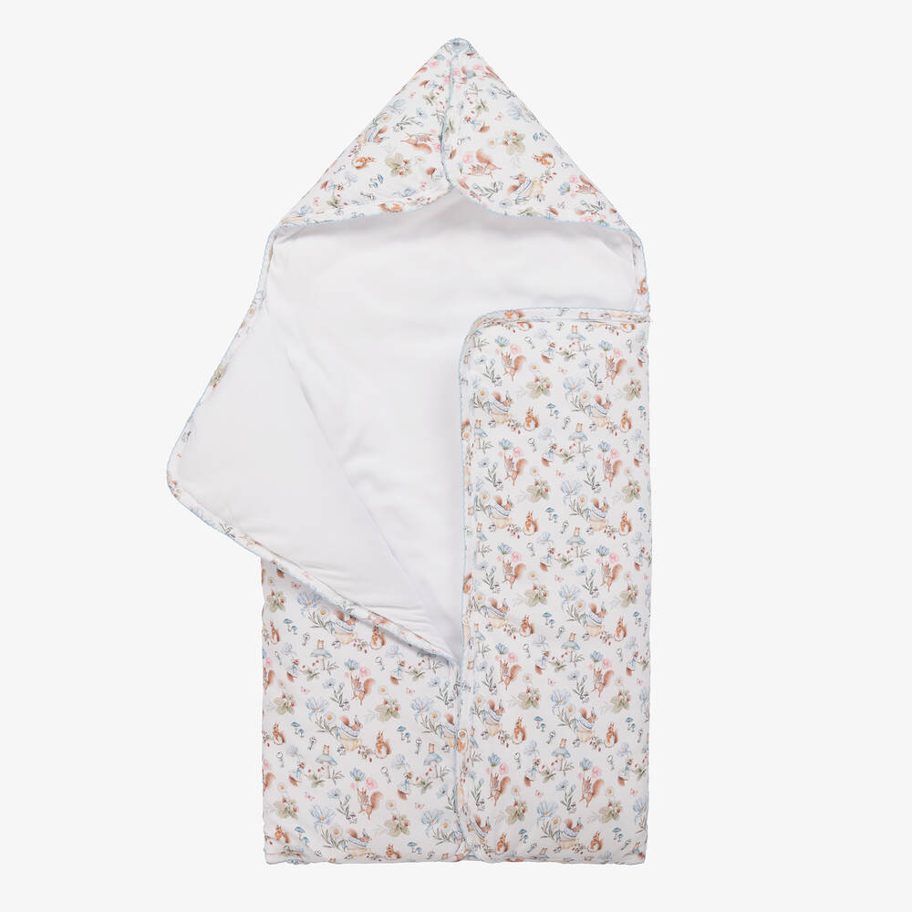 My Little Pie-April Blue Organic Cotton Nest (85cm) | Childrensalon Outlet