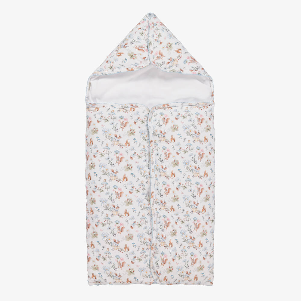 My Little Pie-April Blue Organic Cotton Nest (85cm) | Childrensalon Outlet