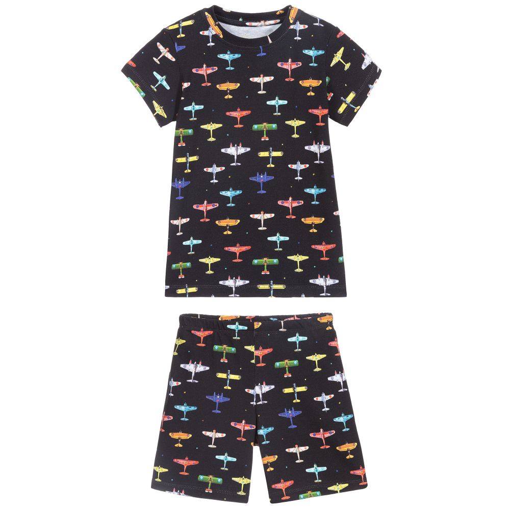 My Little Pie-Black Supima Cotton Pyjamas | Childrensalon Outlet