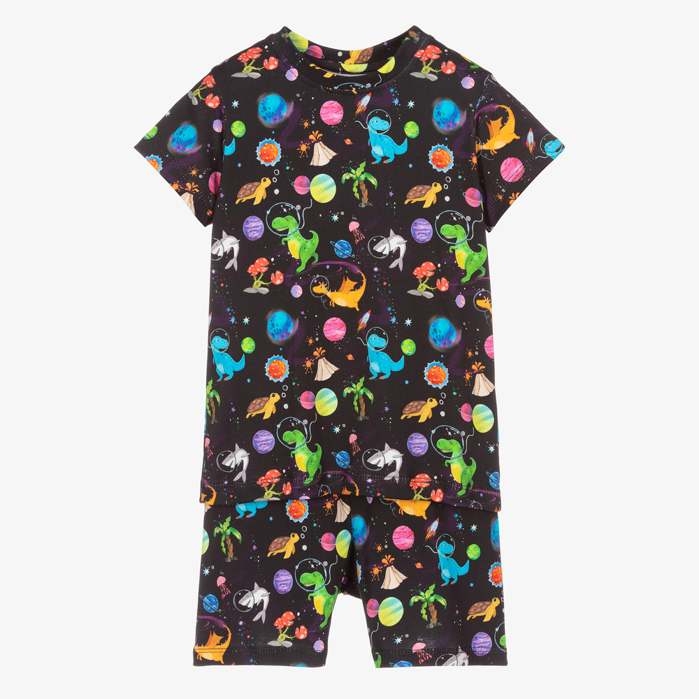 My Little Pie - Black Supima Cotton Pyjamas | Childrensalon