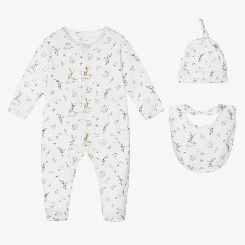 My Little Pie - Blue Melissa Babysuit Set | Childrensalon