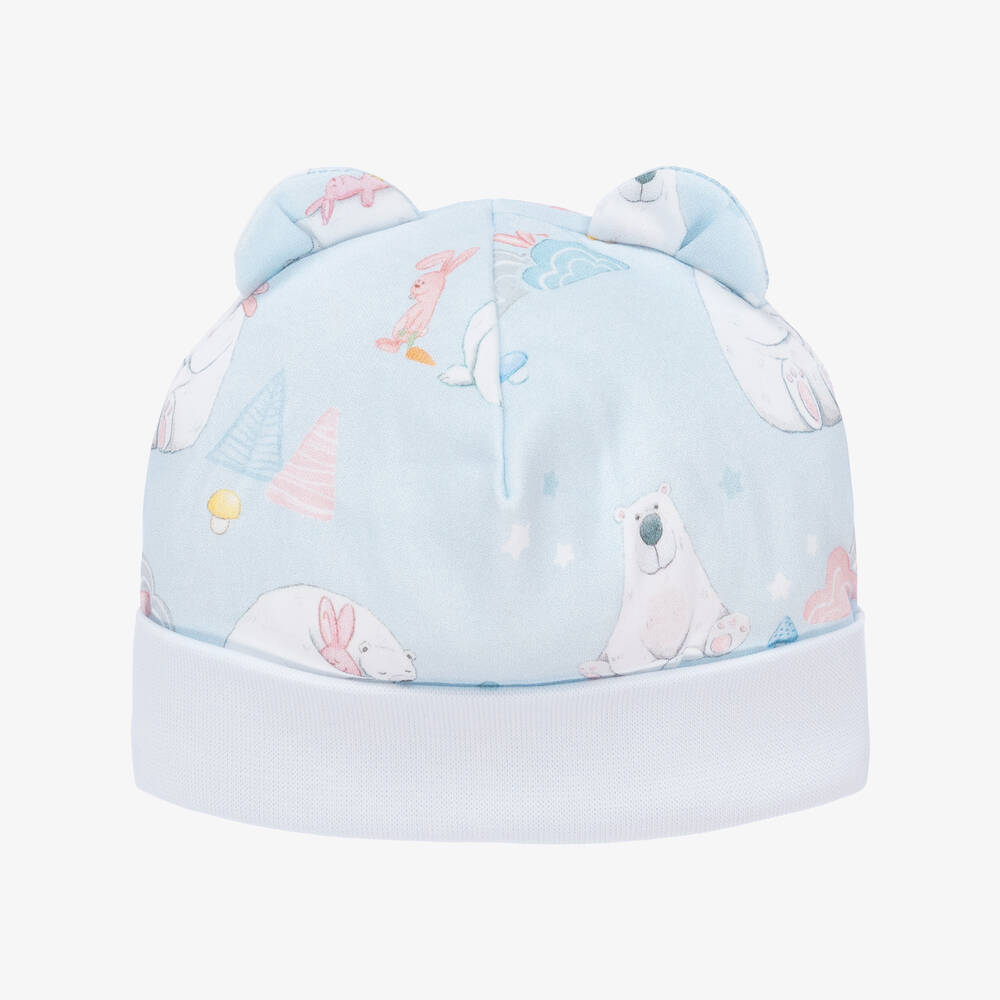 My Little Pie-Blue Misha Layette Baby Hat | Childrensalon Outlet