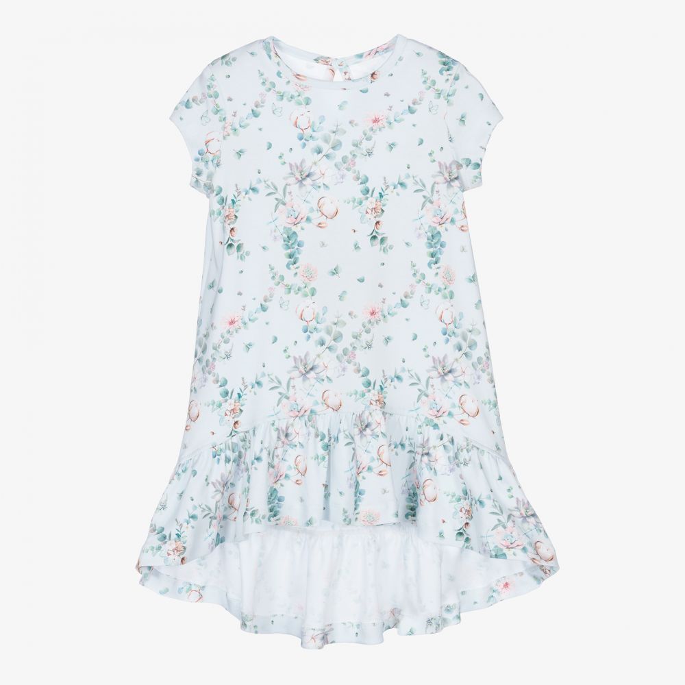 My Little Pie-Blue Supima Cotton Dress | Childrensalon Outlet