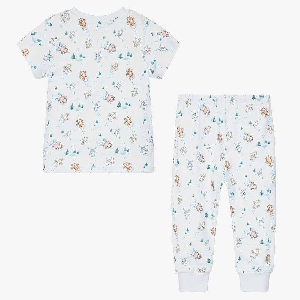 My Little Pie-بيجاما قطن سوبيما عضوي لون أزرق | Childrensalon Outlet