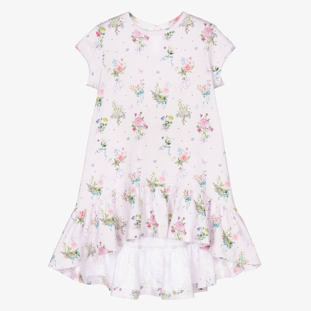 My Little Pie-Bouquet Supima Cotton Dress | Childrensalon Outlet