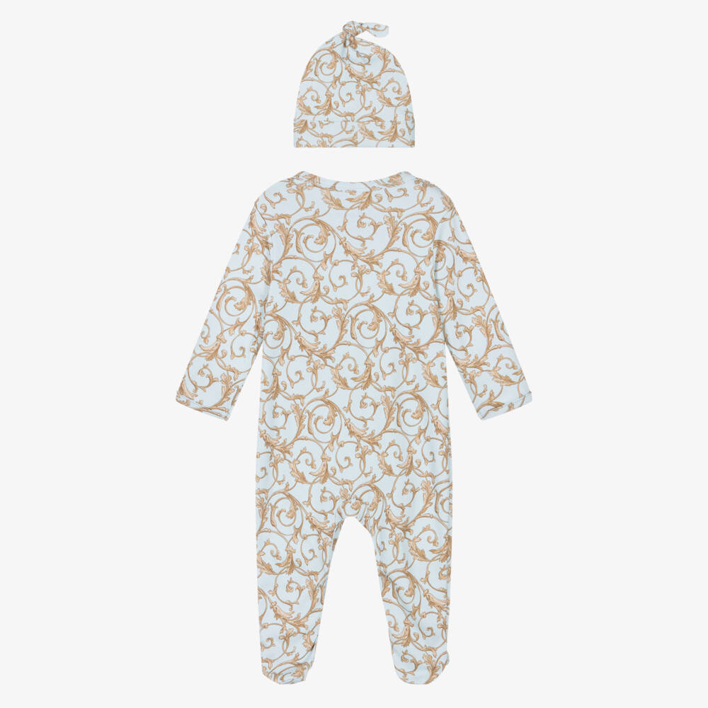 My Little Pie-Boys Blue Baroque Babysuit Ensemble | Childrensalon Outlet